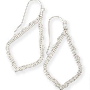 COPY - COPY - COPY - Sophia Drop Earrings In Silver
